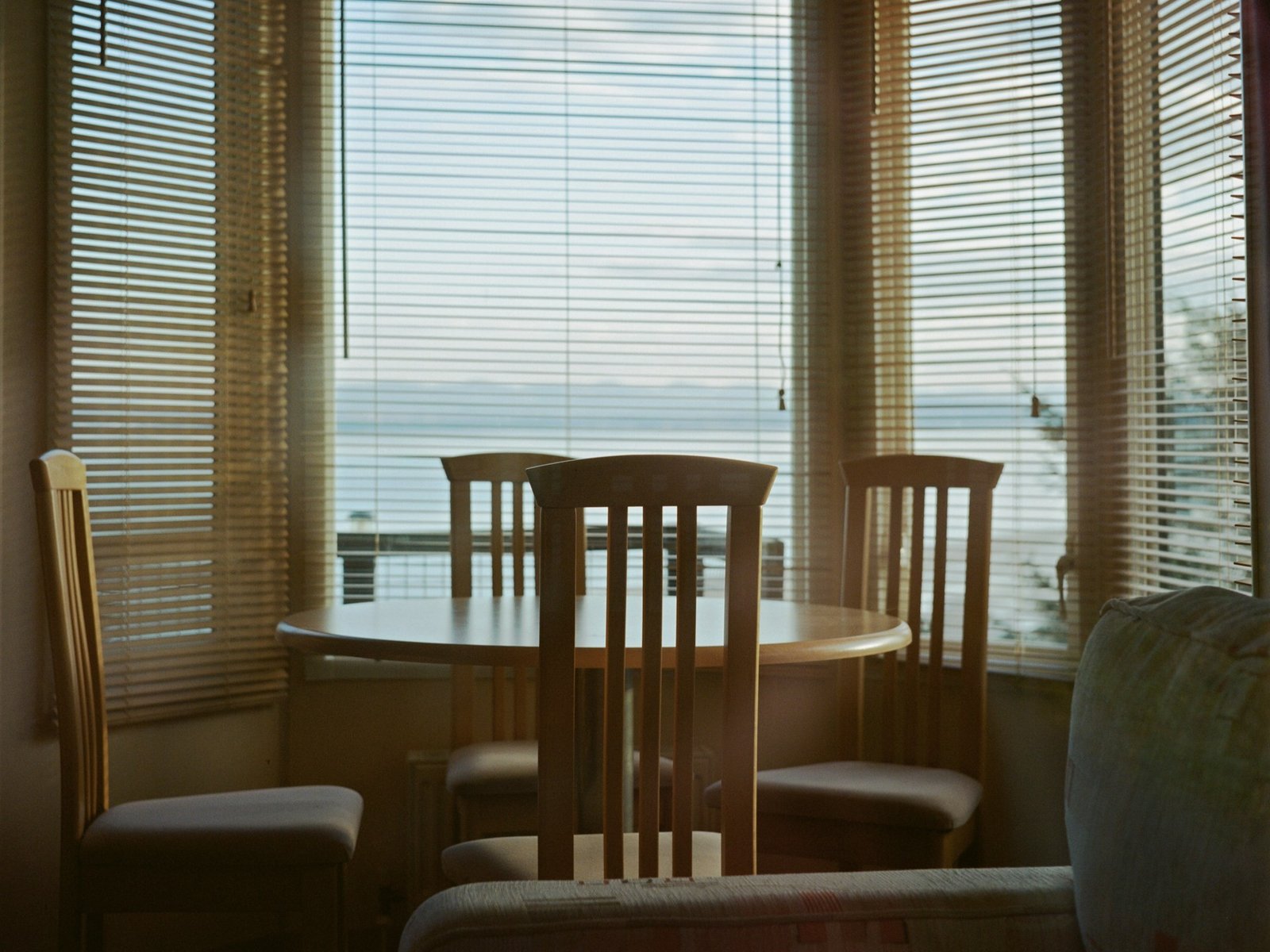 Rollladengurt mit sichtbarer Ausfransung an der Kante